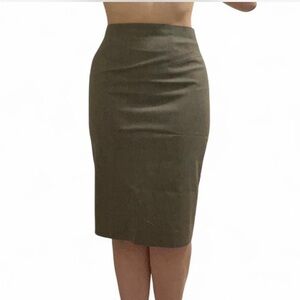 Ann Taylor tan/grey greige Pencil Skirt